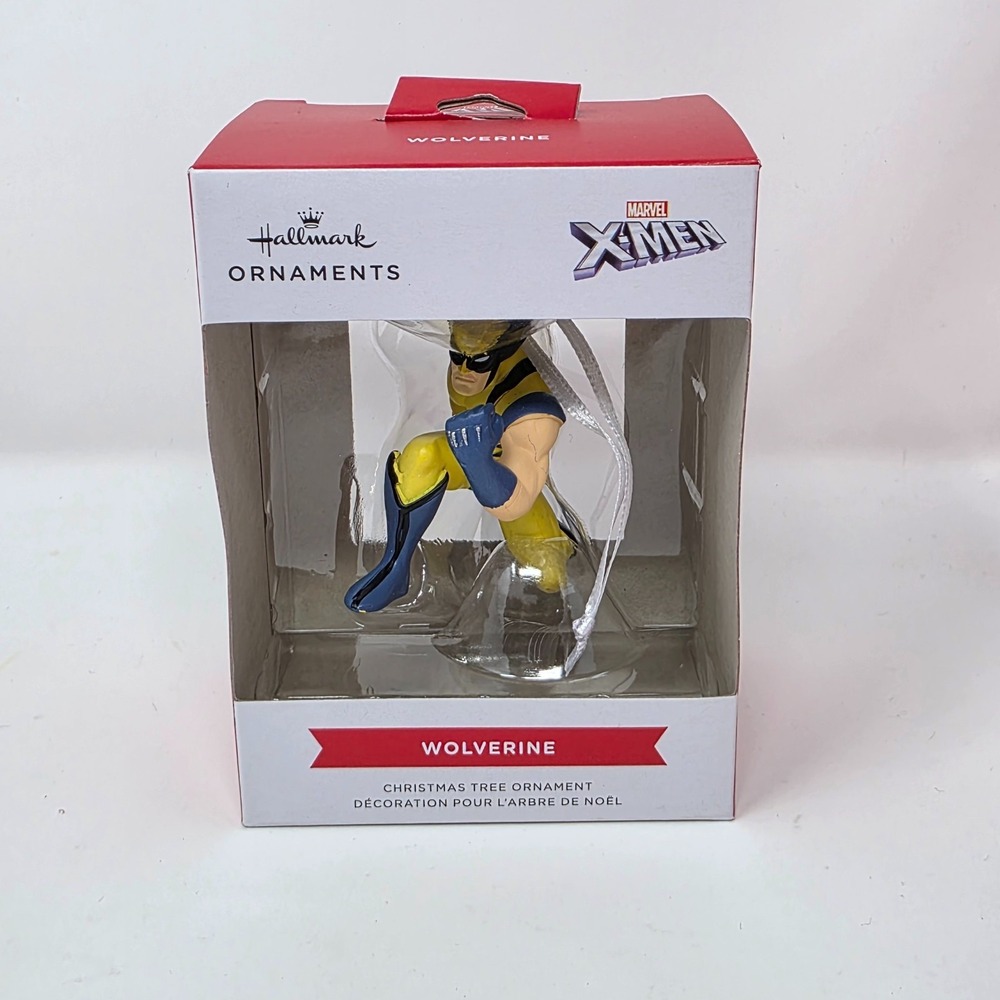 Hallmark Marvel X-Men Wolverine Superhero Ornament Christmas Tree Holiday Yellow